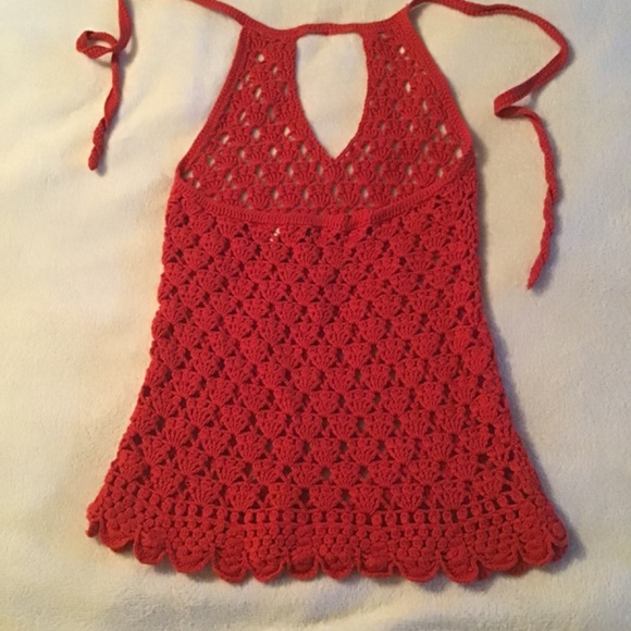 Moda International knit halter top (s) - Picture 2 of 7